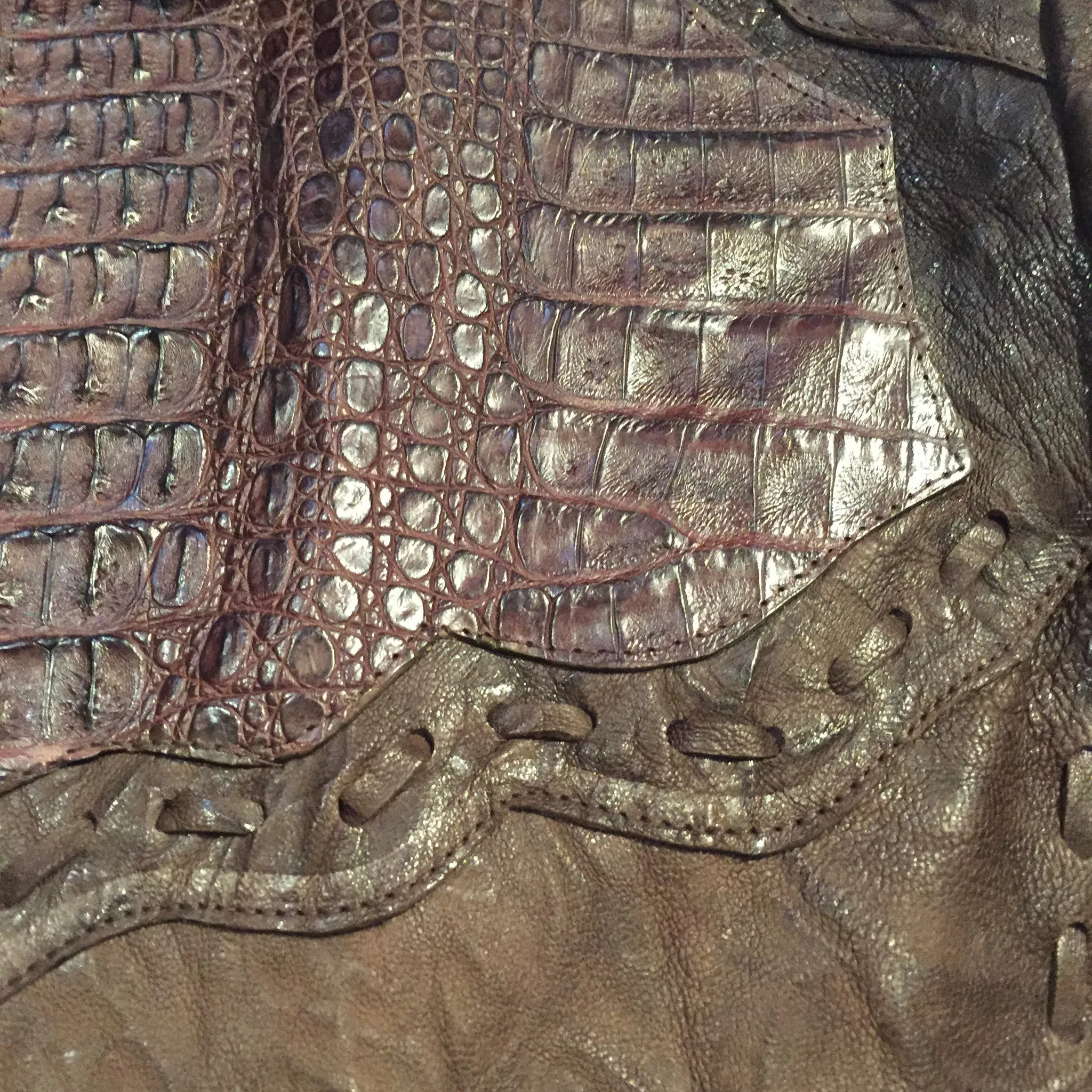 Safari Laced Crocodile/Lambskin Jackets