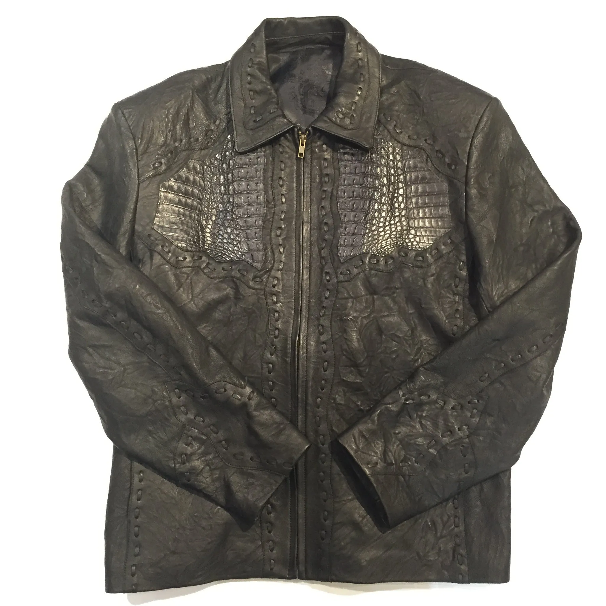 Safari Laced Crocodile/Lambskin Jackets