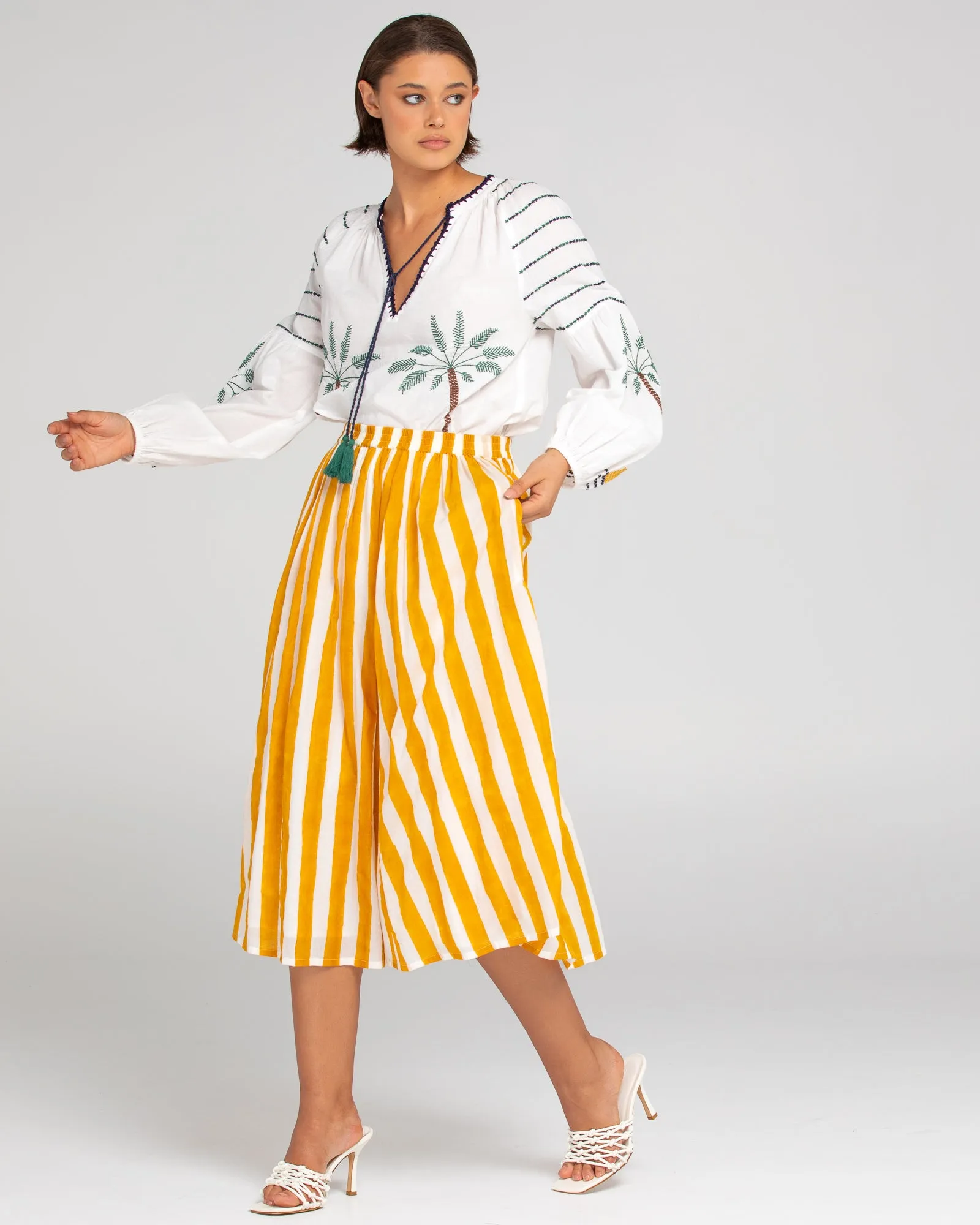 Sami Skirt - Tropical Stripe