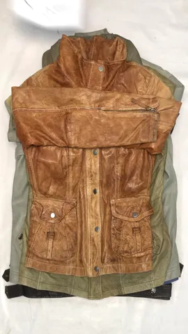 Sculpted Leather Jackets (S-644)