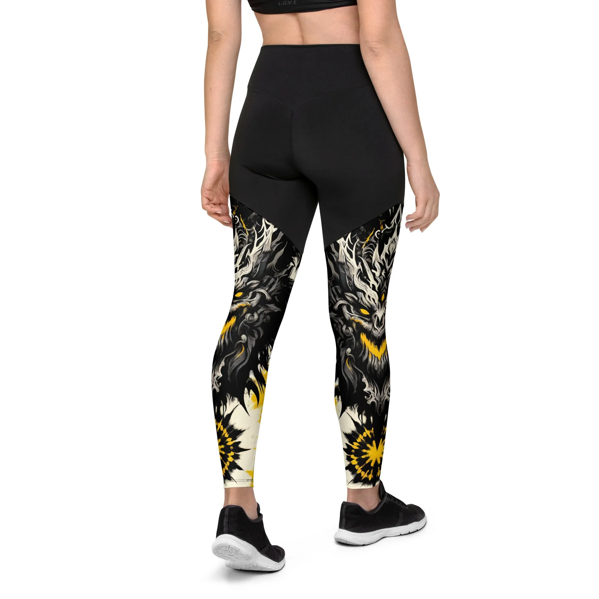 Sports Leggings Gilded Shadow