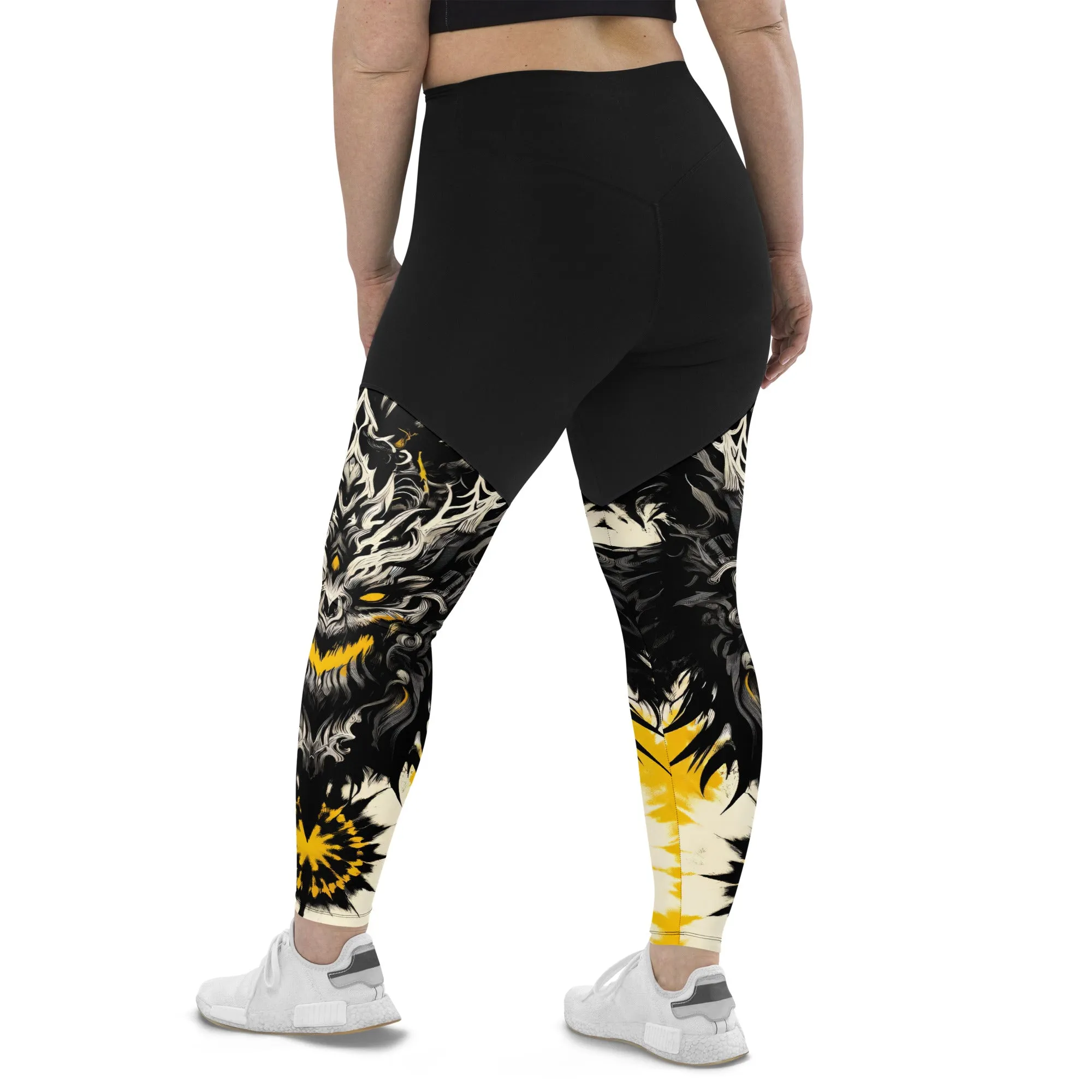 Sports Leggings Gilded Shadow