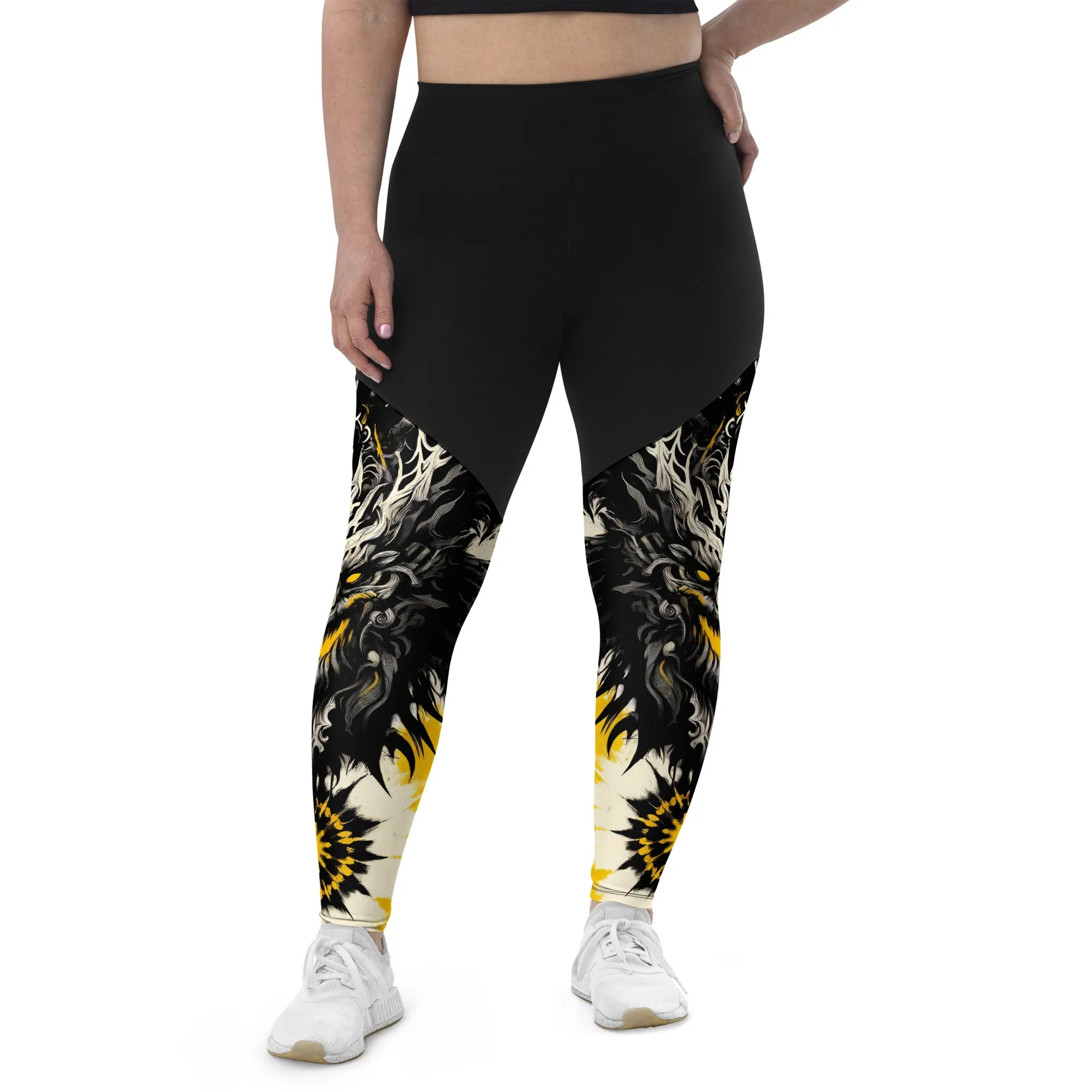 Sports Leggings Gilded Shadow