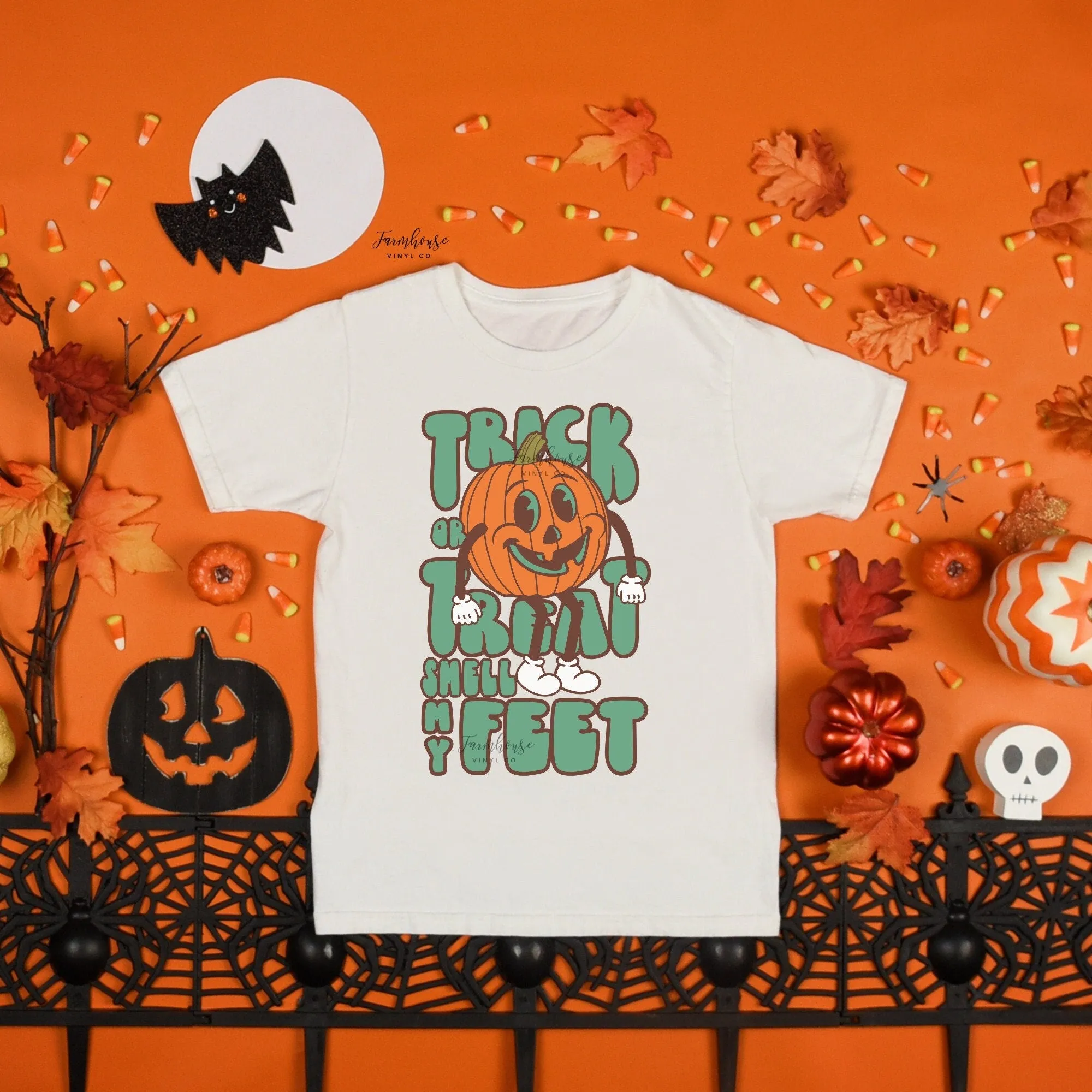 Trick or Treat Smell My Feet Shirt