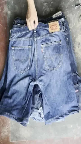 UpCycle Branded Shorts Made from Levi's, Wranglers, Dickies, Carhartt Pants