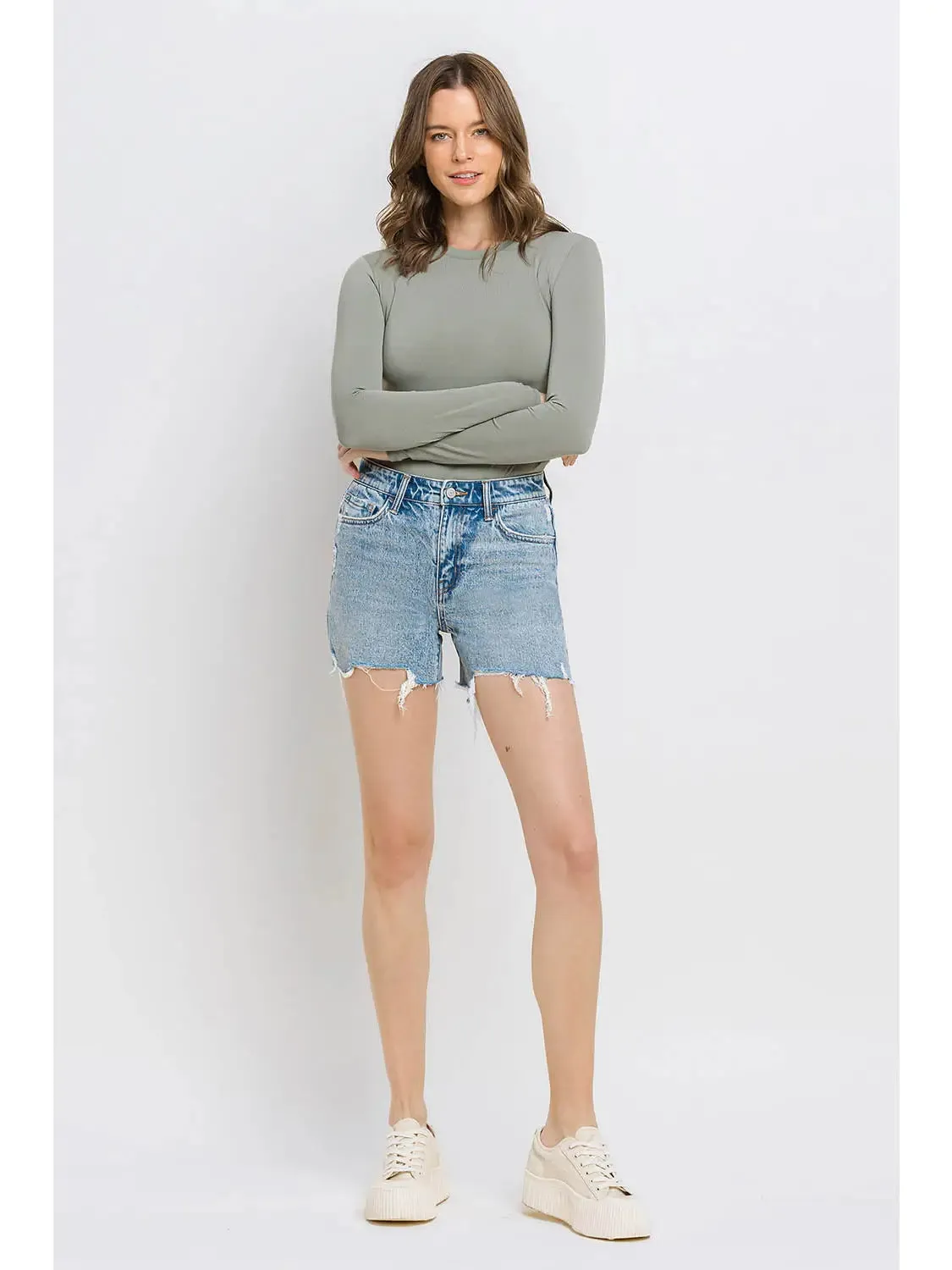 Vervet High Rise  Shorts